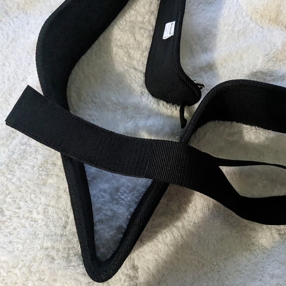 Weight lifting belt. Brace up. Size XL. Black. - Picture 5 of 7